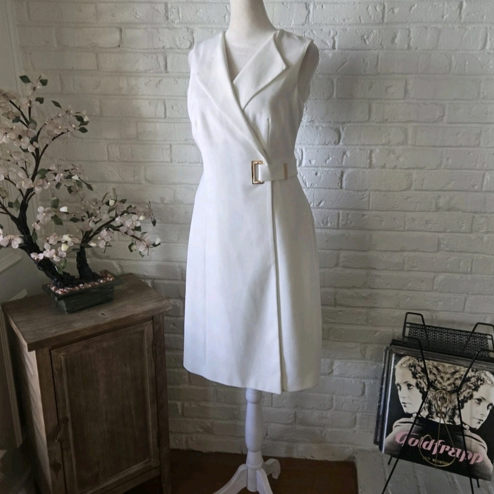 NWT Calvin Klein Blazer Dress, 4, Classic, Work, Multi-Occasion